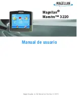 Magellan Maestro 3220 - Automotive GPS Receiver Manual De Usuario preview