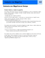 Preview for 89 page of Magellan Magellan eXplorist 300 (Spanish) Manual De Referencia