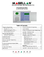 Preview for 1 page of Magellan MG-6060 Programming Manual