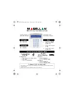 Magellan MG32LCD User Quick Reference Manual preview