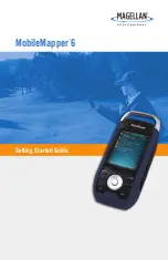 Magellan MobileMapper 6 - Hiking GPS Receiver Getting Started Manual preview