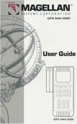 Magellan NAV 5000 User Manual preview