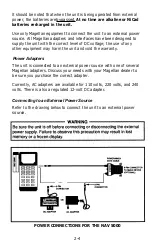 Preview for 22 page of Magellan NAV 5000 User Manual