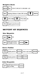 Preview for 142 page of Magellan NAV 5000 User Manual