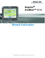 Magellan RoadMate 1212 - Automotive GPS Receiver Manuel D'Utilisation preview