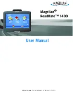 Magellan RoadMate 1400 - Automotive GPS Receiver User Manual preview