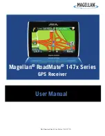 Magellan RoadMate 147x Series User Manual preview