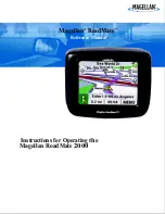 Magellan RoadMate 2000 Reference Manual preview