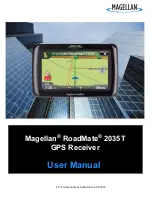 Предварительный просмотр 1 страницы Magellan RoadMate 2035 User Manual