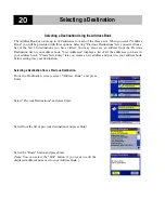 Предварительный просмотр 26 страницы Magellan RoadMate 700 - Automotive GPS Receiver Reference Manual