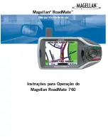 Magellan RoadMate 760 - Automotive GPS Receiver (Portuguese) Manual De Referência preview