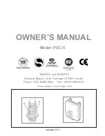 Magen eco-Energy PSC-5 Owner'S Manual preview