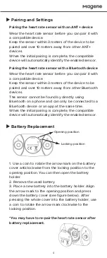 Предварительный просмотр 4 страницы Magene H303 Manual