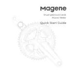 Magene Left Crank Power Meter Quick Start Manual preview