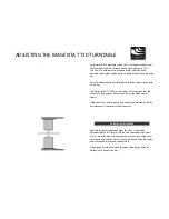 Preview for 7 page of Magenta TT10 Adjusting Instructions