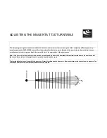 Предварительный просмотр 13 страницы Magenta TT10 Adjusting Instructions