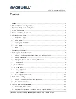 Preview for 2 page of Magewell XI102XE-HD User Manual