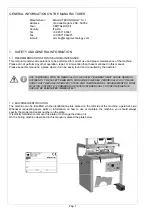 Предварительный просмотр 8 страницы Maggi 16271400 Use And Maintenance Manual