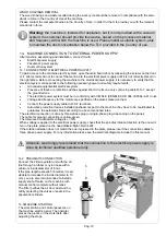 Предварительный просмотр 19 страницы Maggi 16271400 Use And Maintenance Manual