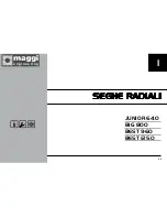 Preview for 56 page of Maggi BIG 800 Manual