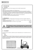 Предварительный просмотр 14 страницы Maggi BS 46 Original Use And Maintenance Manual