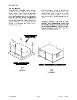 Предварительный просмотр 7 страницы Magic Aire HB Series Installation, Operation And Maintenance Manual