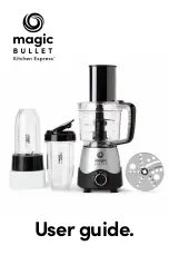 Magic Bullet Kitchen Express User Manual preview