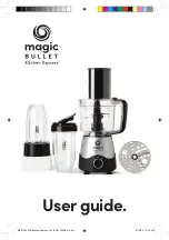 Magic Bullet MB07200 User Manual preview