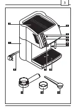 Предварительный просмотр 3 страницы Magic Capppuccino RS SIN 017R Operating Instructions Manual