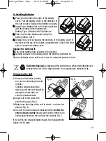 Предварительный просмотр 15 страницы Magic Care Minipulsar Instructions For Use Manual