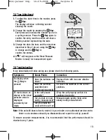 Предварительный просмотр 19 страницы Magic Care Minipulsar Instructions For Use Manual