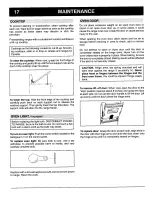 Preview for 17 page of Magic Chef 3523XRA Repair Manual