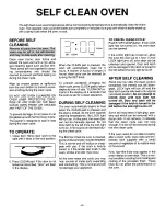 Preview for 10 page of Magic Chef 59F-5TXW Use And Care Manual