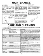 Preview for 11 page of Magic Chef 59F-5TXW Use And Care Manual