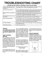 Preview for 12 page of Magic Chef 59F-5TXW Use And Care Manual