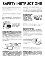 Preview for 2 page of Magic Chef 59FN-5TVWM Use And Care Manual