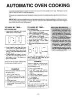 Preview for 11 page of Magic Chef 59FN-5TVWM Use And Care Manual