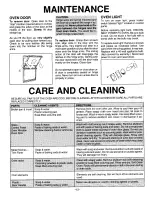 Preview for 13 page of Magic Chef 59FN-5TVWM Use And Care Manual