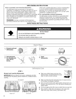 Preview for 2 page of Magic Chef CDB4000XB0 User Instructions