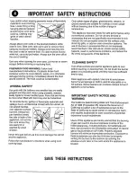 Preview for 4 page of Magic Chef CGL1100ADW Owner'S Manual