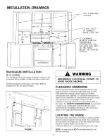 Предварительный просмотр 3 страницы Magic Chef CPL1100BDW16 Installation Manual