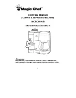 Предварительный просмотр 1 страницы Magic Chef ECM1NB Product Manual