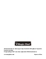 Предварительный просмотр 29 страницы Magic Chef HMAR265WE User Manual