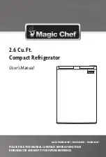 Magic Chef HMBR265BE1 User Manual preview