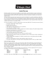 Preview for 14 page of Magic Chef HMBR265BE1 User Manual