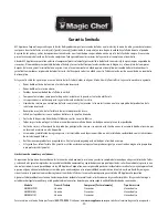 Preview for 30 page of Magic Chef HMBR265BE1 User Manual