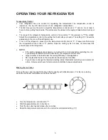 Предварительный просмотр 9 страницы Magic Chef HMBR265WE1 User Manual