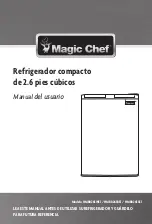 Предварительный просмотр 16 страницы Magic Chef HMBR265WE1 User Manual