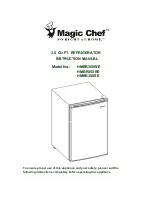 Предварительный просмотр 1 страницы Magic Chef HMBR350BE Instruction Manual