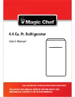 Предварительный просмотр 1 страницы Magic Chef HMCR440BE User Manual